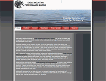 Tablet Screenshot of eaglemountainperformancemarine.com